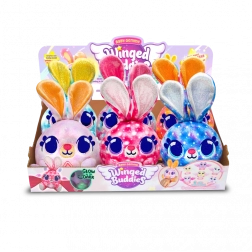 Baby Gemmy lapin en peluche ailé