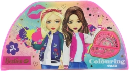 Ensemble créatif de dessin dans une valisette avec motif pour filles