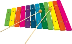 Xylophone en bois coloré Bino 12 tons