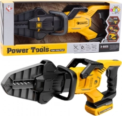 Ciseaux électriques de jeu pour enfants jaunes