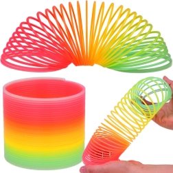Ressort anti-stress tonal – jouet arc-en-ciel pour enfants