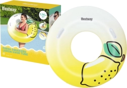 Bestway bouée de natation gonflable avec poignées citron 114 cm
