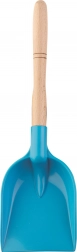 Androni pelle avec manche en bois 34 cm – Bleu