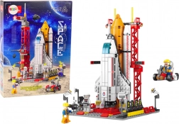 Station spatiale Blocs de construction Navette spatiale 521 pièces.