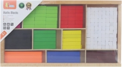 VIGA réglettes de calcul Cuisenaire en bois, 308 pièces