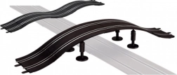 Section de piste irrégulière et pont pour circuits Carrera GO, GO Plus et Digital 143