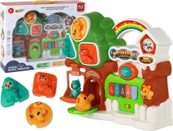 Concert de piano Set Animaux de la forêt Panneau éducatif