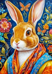 Enjoy puzzle Superbe lapin 1000 pièces