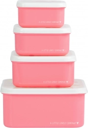 Set de quatre boîtes à goûter A Little Lovely Company – Glace