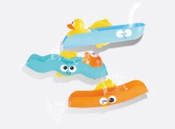 Parcours d’eau pour baignoire avec ventouses