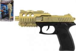 Pistolet jouet en plastique à volant d'inertie pour enfants 20 × 13 cm