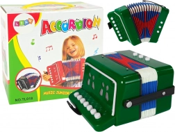 Instrument d’accordéon pour petits musiciens Vert