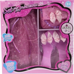 Ensemble princesse rose – jupe, chaussures et sac à main