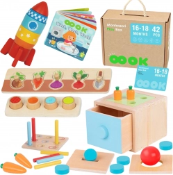 Boîte éducative Montessori Tooky Toy 7-en-1