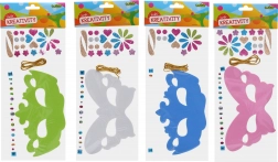 Set créatif – fabrique ta propre masque avec ficelle et décorations