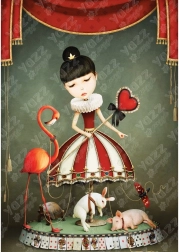 Puzzle La fille des manèges 1000 pièces