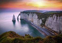Puzzle vue sur Étretat 1000 pièces
