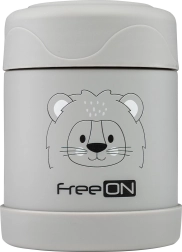 FreeON Thermos Alimentaire Inox 350 ml Gris