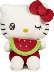 Peluche Hello Kitty pastèque 20 cm