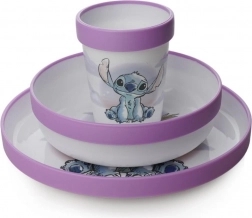Set de vaisselle enfant 3-en-1 Lilo & Stitch