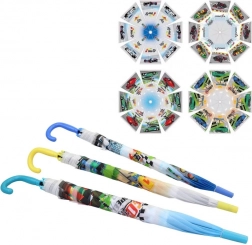 Parapluie pour enfants avec motifs de voitures