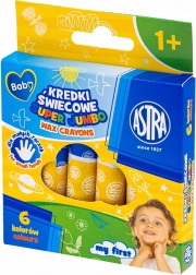 ASTRA crayons de cire jumbo 6 pcs