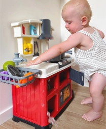 WOOPIE cuisine interactive XL pour enfants avec vapeur et eau courante