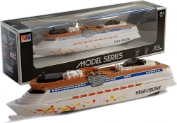 Bateau à piles avec lumières et sons