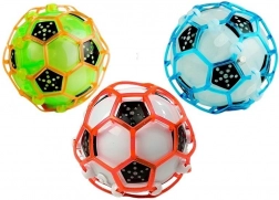 Ballon de football sautant lumineux pour enfants avec sons