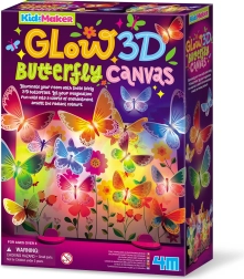 MAC TOYS 4M toile 3D lumineuse avec papillons