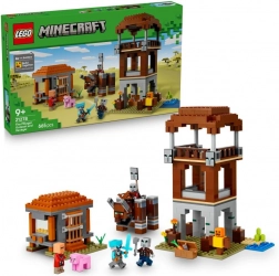 LEGO Minecraft 21278 Avant-poste des pillards et Destructeur