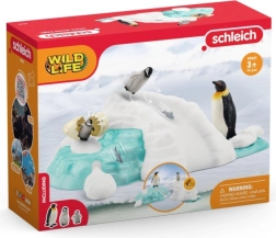 Set de figurines Wild Life Famille de manchots amusante