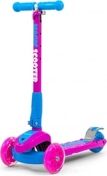 Trottinette enfant Milly Mally Magic Scooter rose-bleu