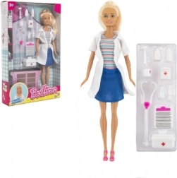 Poupée doctoresse avec accessoires 30 cm