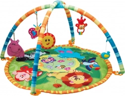Tapis d’éveil Jungle avec arche et jouets suspendus