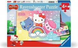 Puzzle 2×24 pièces HELLO KITTY