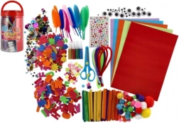 Kit créatif pour enfants dans une boîte en plastique 12 × 21 × 12 cm