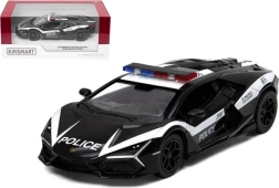 Lamborghini Revuelto police modèle métallique Pull Back