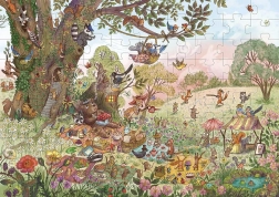 Puzzle pique-nique des ours 500 pièces