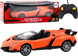 Voiture de sport RC 1:16 télécommandée Orange