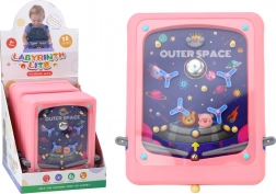 Flipper cosmique – jeu de table rose