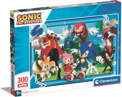 Puzzle 300 pièces Super Sonic CLEMENTONI