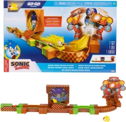 Sonic Go Go Racers Deluxe set de course avec mini véhicule