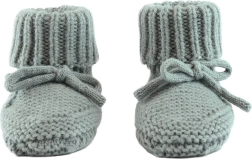 Chaussons tricotés Lodger en laine mérinos 0–6 mois