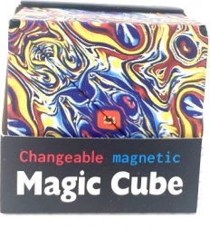Cube 3D magnétique – jouet anti-stress pour enfants et adultes