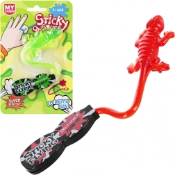 Jouet lézard collant 21 cm