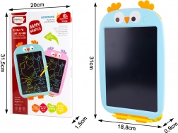 tablette de dessin LCD hibou bleu