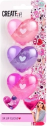 Baume à lèvres brillant en forme de cœur Creat it