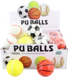 Balle de sport en mousse 7 cm pour enfants