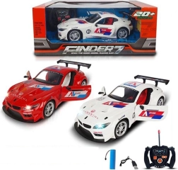 Voiture RC avec lumières, portes ouvrantes et USB (échelle 1:16)